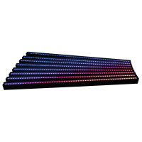 Showtec Octostrip FLEX Set - 1 m Set aus 8 x 27 W Octostrips + Steuerung
