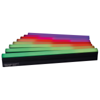 Showtec Octostrip FLEX Set - 0.5 m Set aus 8 x 14 W Octostrips + Steuerung