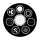 Showtec Shark Spot Two 90 W LED Spot Moving Head