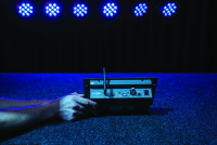 Showtec ColorCue 1 Air Intelligenter, batteriebetriebener LED-Controller mit Wireless DMX, einem Fader und 6 Farben