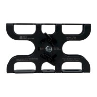 Showgear Levelling Clamp - Black Compensates for angled mounting points