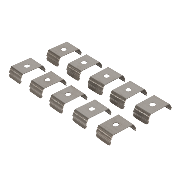 Artecta Mounting Clips for Profile 25 Set of 10 - light grey