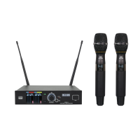 DAP EDGE EHS-2 Kabelloses Doppel-Handmikrofon-Set - 610-670 MHz