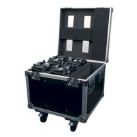 Showtec Case for 4x Shark Wash Zoom Two/Spot Two/Beam Flightcase