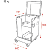 Showtec Case for Mistique Premium Line