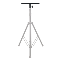 Showgear Tray for 35 mm stand Steel - 42x38 cm