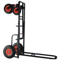 Showgear Foldable Multi-utility Trolley Two swivel wheels with brake