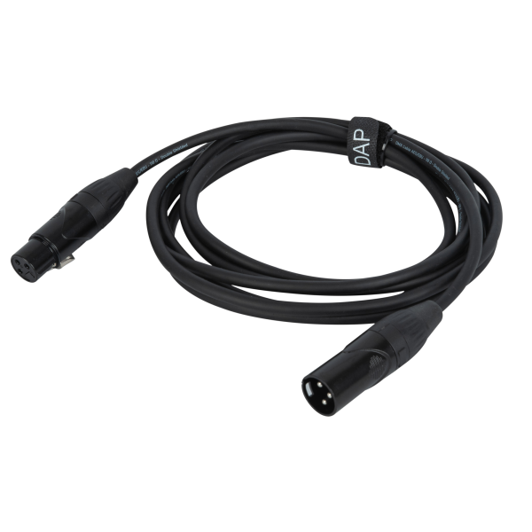 DAP FLX09 - DMX/AES-EBU XLR/M 3P to XLR/F 3P 3 m