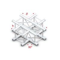 Milos Pro-30 Square F Truss - Cross 4-way - 50 cm QCF41sp...