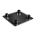 Milos Pro-30 Square F Truss - Square Base Plate Female FWPQ - black - F