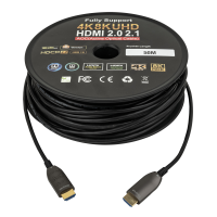DAP HDMI 2.0 AOC 4K Fibre Cable 50 m - Vergoldet
