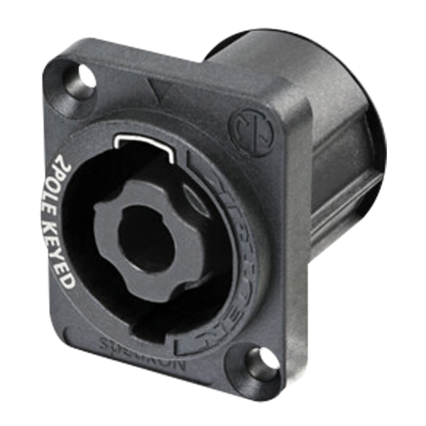 Neutrik 2-pin Speaker Chassis Stecker - Größe D