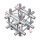 Milos Pro-30 Square P Truss - Cross + Down 5-way - 50 cm QCB65sp - 90° corner - silver - P