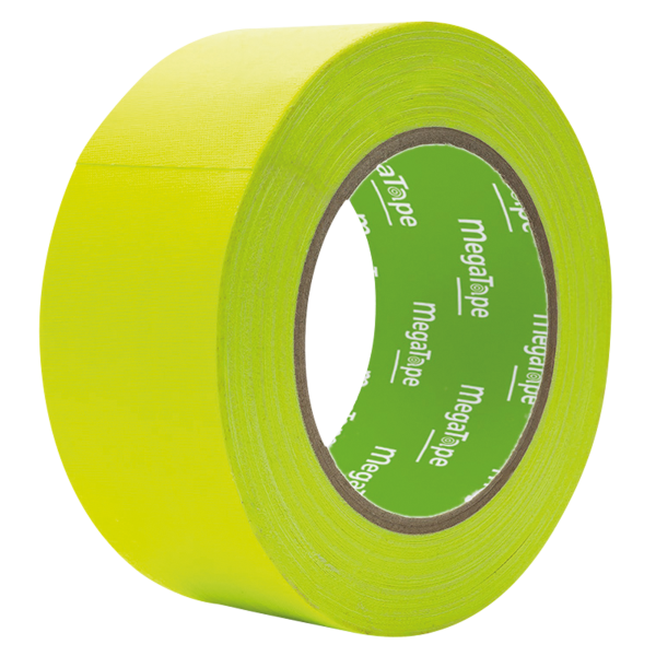 MegaTape UT120 Fluor Tape Yellow - 50 mm / 25 m