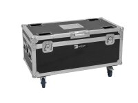 ROADINGER Flightcase 4x AKKU Multiflood IP 8x10W RGBW Wash CRMX mit Ladefunktion