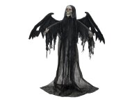 EUROPALMS Halloween Schwarzer Engel, 175x100x66cm