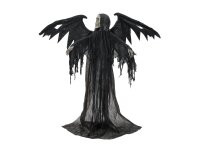 EUROPALMS Halloween Schwarzer Engel, 175x100x66cm