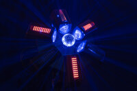 SHOWTEC Typhoon 640 6x RGBW LED Spiegelkugel-Lichteffekt