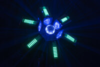 SHOWTEC Typhoon 640 6x RGBW LED Spiegelkugel-Lichteffekt