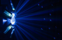 SHOWTEC Typhoon 640 6x RGBW LED Spiegelkugel-Lichteffekt