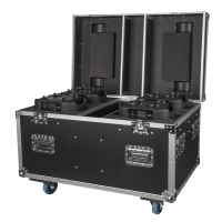 SHOWTEC Case for 4x Xpression 2000 Mit Zubehörfach
