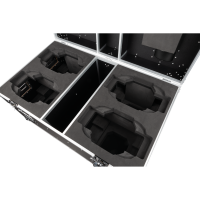 SHOWTEC Case for 4x Xpression 2000 With accessory compartment