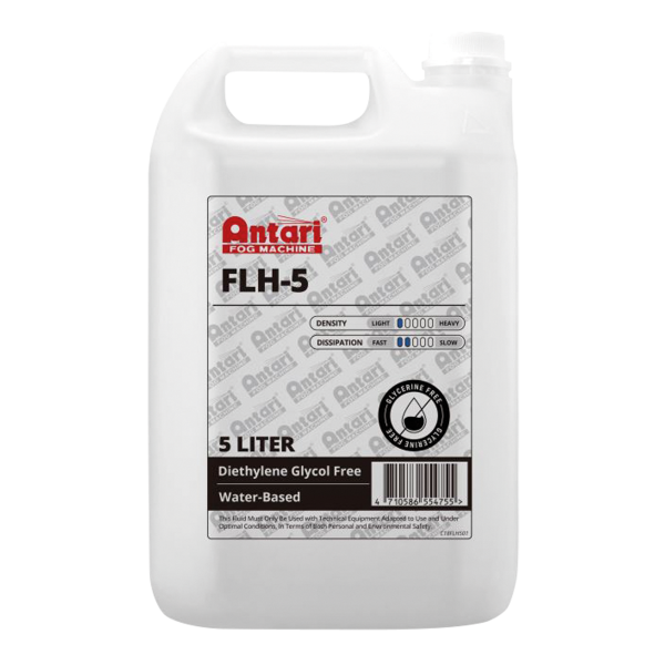 ANTARI FLH-5 Fog Fluid 5 Litre - light density