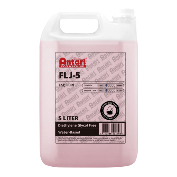 ANTARI FLJ-5 Fog Fluid 5 Litre - very light density