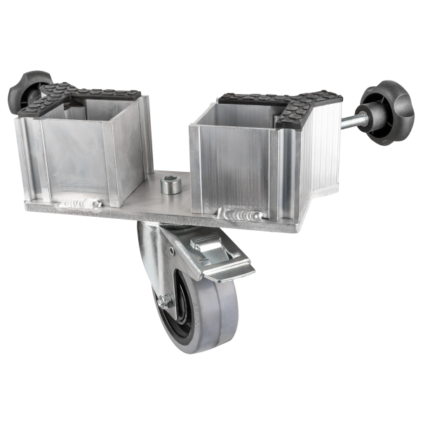 SHOWGEAR Mammoth Dex Double Leg Insert Swivel Wheel With brake