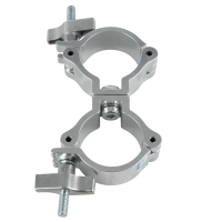 SHOWGEAR Compact Swivel Coupler WLL: 100 kg - aluminium - silver