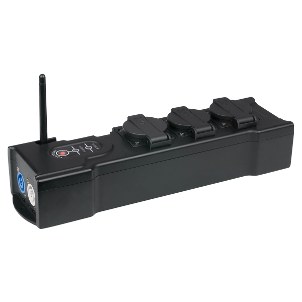 SHOWGEAR PowerBOX 3 CRMX Built-in CRMX DMX Receiver