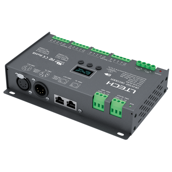 LTECH DMX LED Driver 16x 3 A