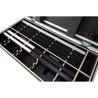 SHOWTEC Case for IP Pixelstrip 40 and 80 Mit Fächern für IP Pixel Controller und Zubehör