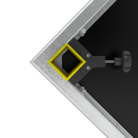 SHOWGEAR Mammoth Dex Slim 1 m x 0,5 m - ohne Füßen