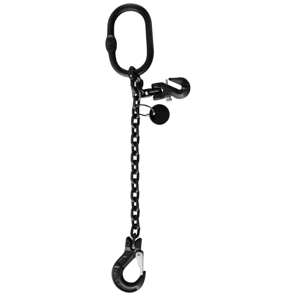 ELLER Chainclutch with Locked Shortening Hook 6 mm chain - 1 m