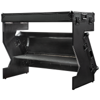 SHOWGEAR Portable Z-Style Table Multi-purpose - Hybrid Flight Case - Black