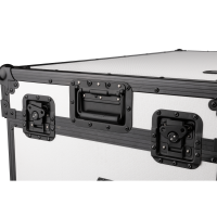 SHOWGEAR Portable Z-Style Table Multi-purpose - Hybrid Flight Case - White