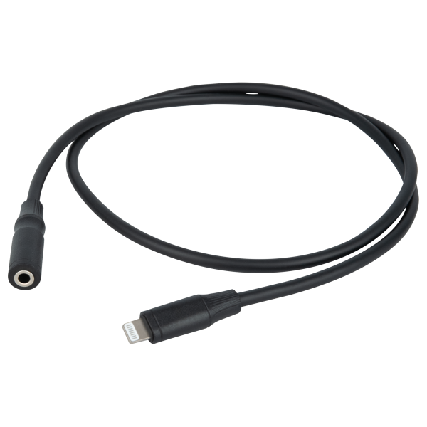DAP FL104 - Lightning to Female Stereo mini-jack 0,75 m