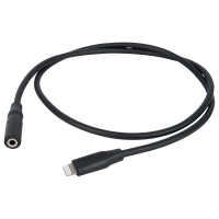 DAP FL104 - Lightning to Female Stereo mini-jack 0,75 m