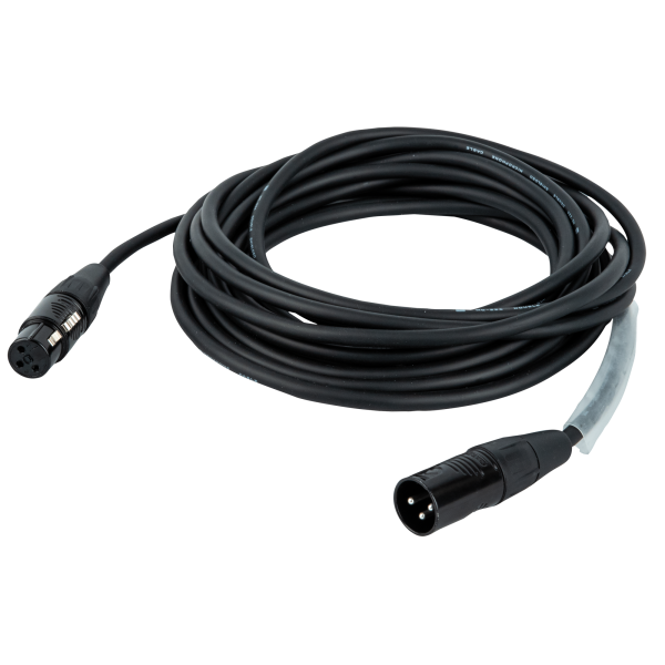 DAP FLR01 XLR M/F Mic/Line Cable Rean RC3 series 10 m - versilbert