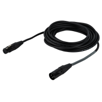 DAP FLR09 - DMX/AES-EBU XLR/M 3P to XLR/F 3P 3 m -...