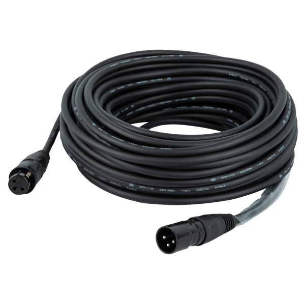 DAP FLR73 - IP65 DMX/AES-EBU XLR/M 3P to XLR/F 3P Rean RCX3 series 20 m