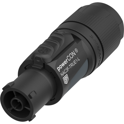 NEUTRIK PowerCON TRUE1 power in - L Verriegelbare Buchse – Kabel mit großem Durchmesser