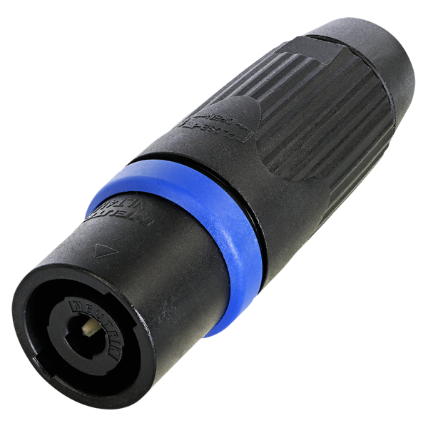 NEUTRIK Neutrik speakON 4P - male Schwarzes Gehäuse