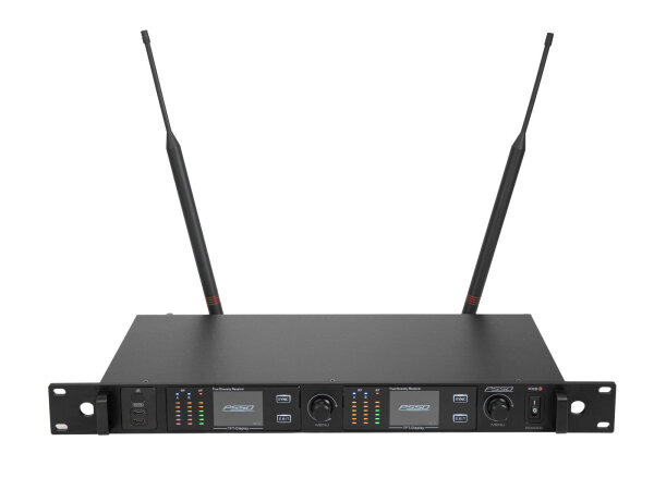PSSO PXS TWO 2-Kanal True Diversity Empfänger 470-510 MHz