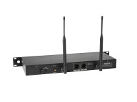 OMNITRONIC UHF-602 2-Kanal Funkmikrofon-System 823-832/863-865 MHz