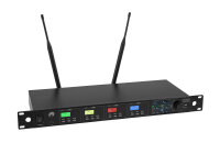 OMNITRONIC UHF-604 4-Kanal Funkmikrofon-System 823-832/863-865 MHz