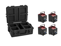 EUROLITE Set 4x AKKU UP-4 QCL Spot QuickDMX MK2 +...