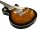 DIMAVERY LP-700 E-Gitarre, flamed braun