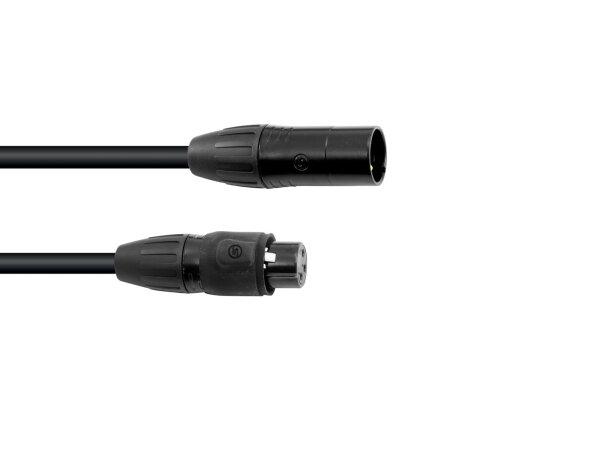 EUROLITE DMX cable SEC-1 IP65 3pin 20m bk